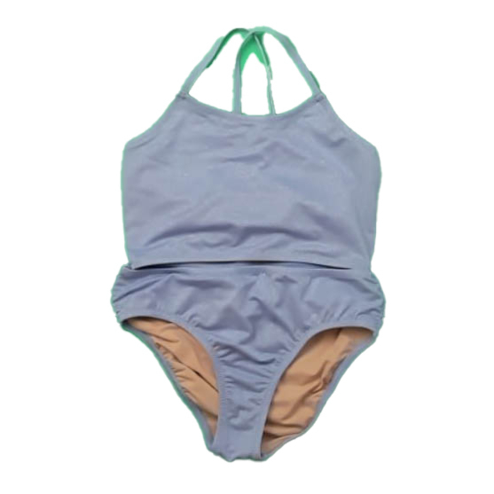 Unknown Brand Girls Purple Sparkle 2-piece Swimsuit size: 6 Years
